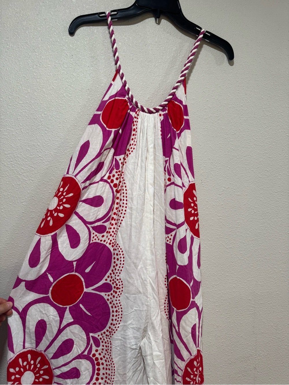 Farm Rio Anthropologie Medium Maia Linen Jumpsuit NWT Resort Wear Vacation - Picture 3 of 10